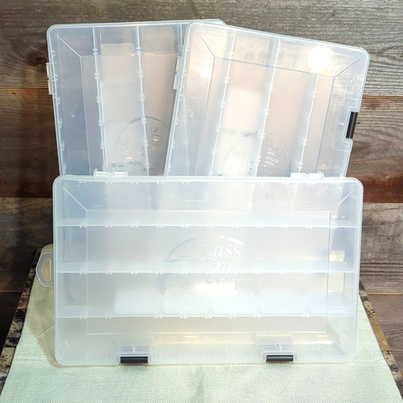 cheap clear tackle boxes FishLab Dont let disorganized fishing gear ruin your day on the water IFAMIO Clear Plastic Storage Case
